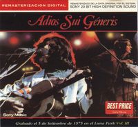 Sui Generis Adis Sui Generis - Vol III album cover