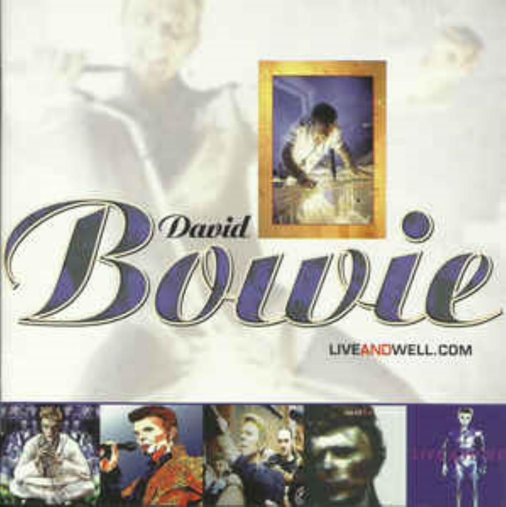 David Bowie Liveandwell.com album cover