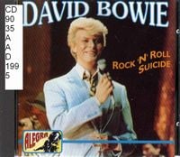 David Bowie - Rock'n'Roll Suicide CD (album) cover