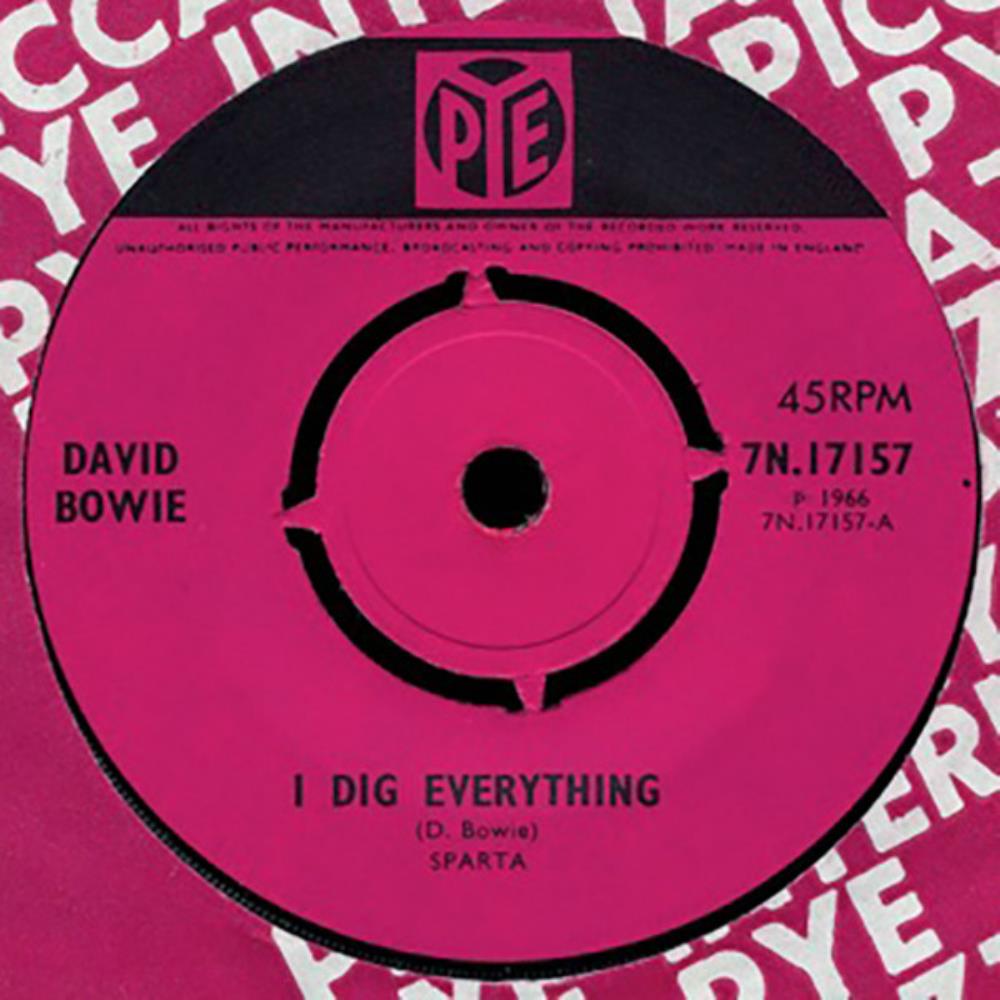 David Bowie - I Dig Everything CD (album) cover