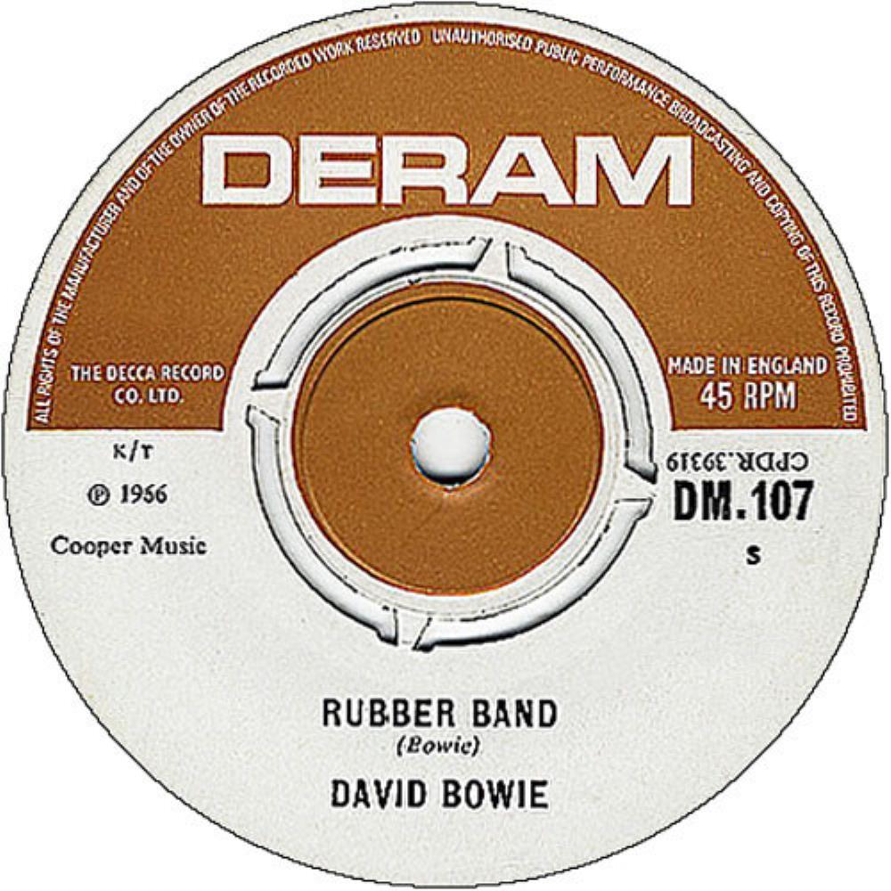 David Bowie Rubber Band album cover