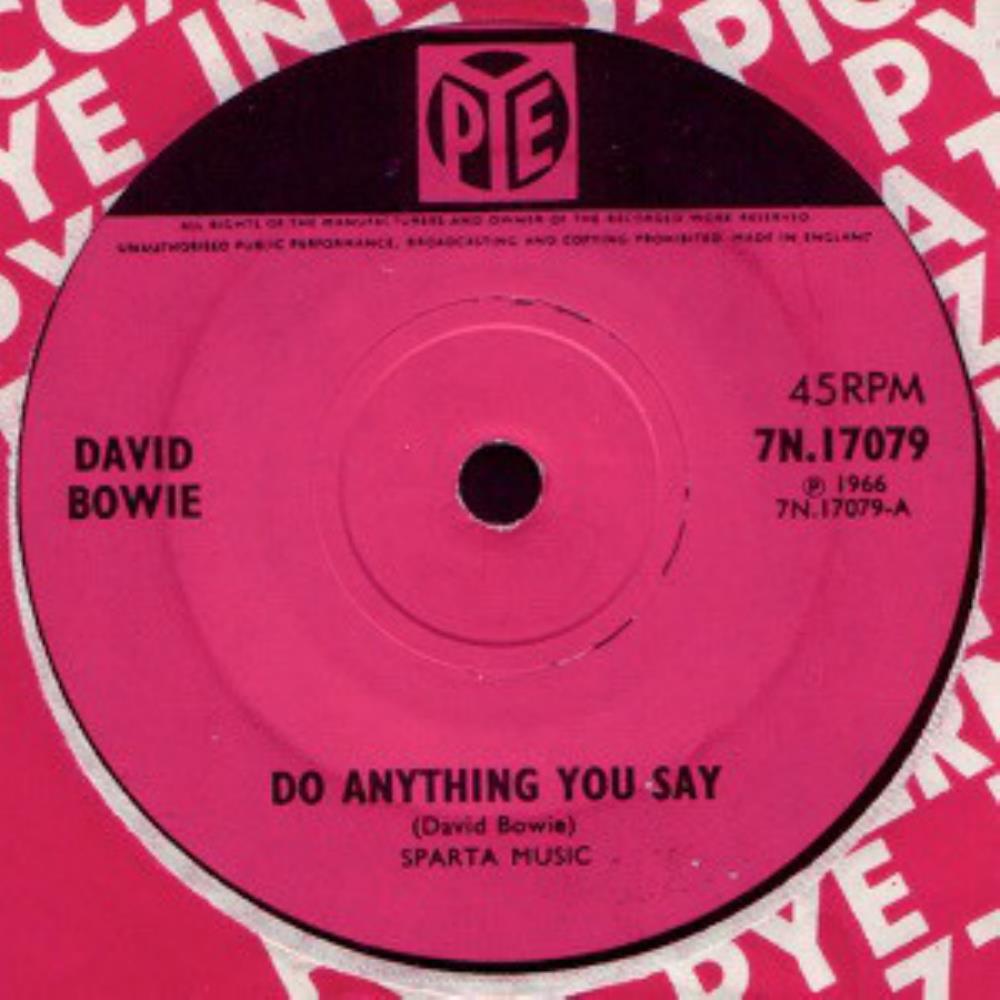 David Bowie Do Anything You Say album cover