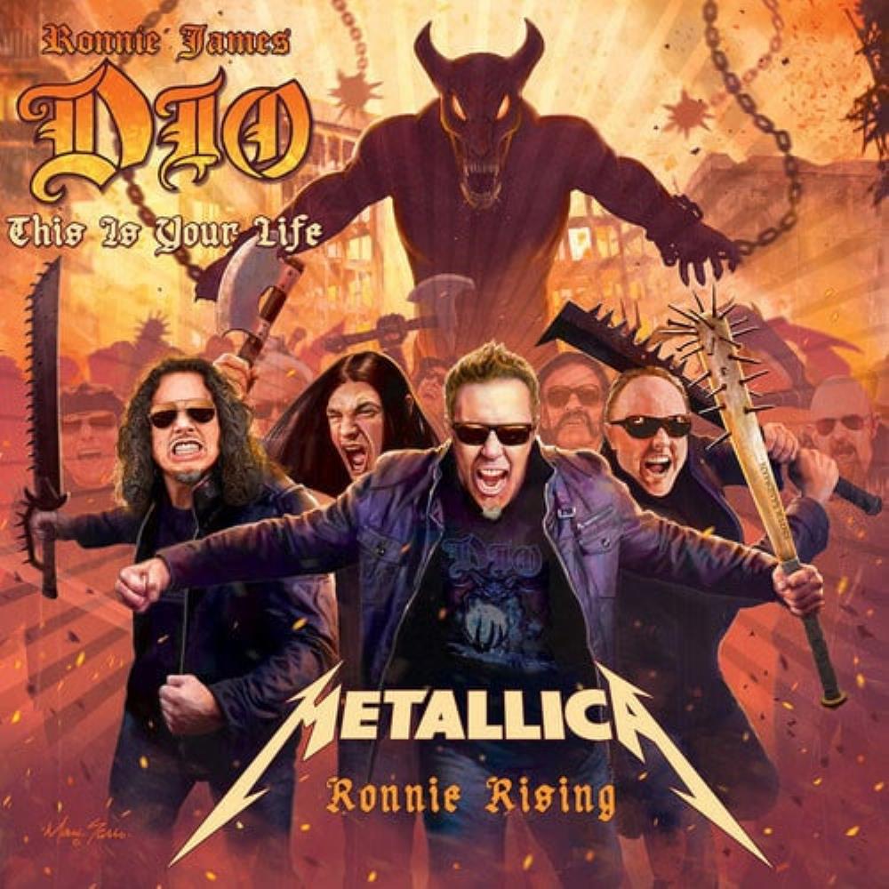 Metallica - Ronnie Rising CD (album) cover