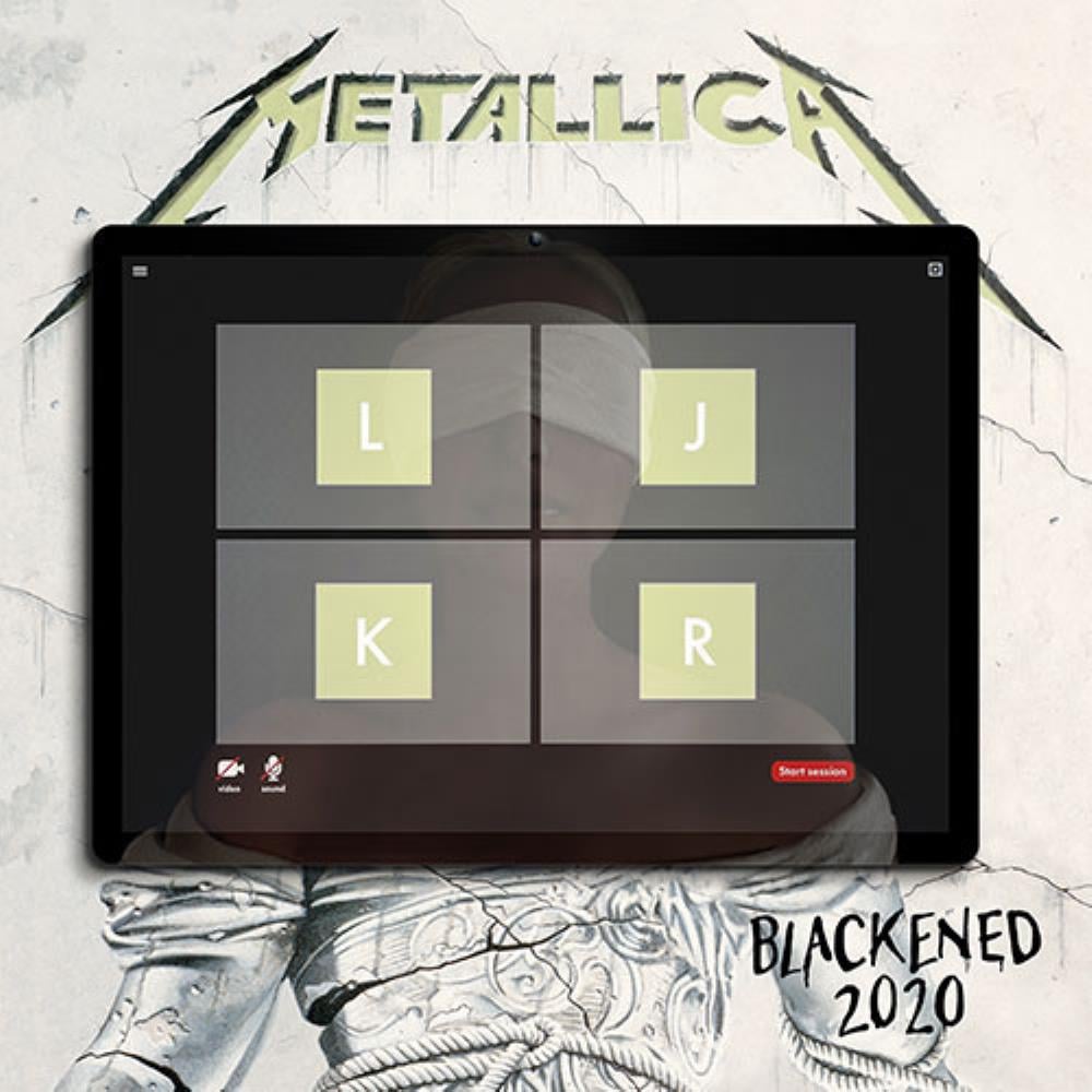 Metallica - Blackened 2020 (EP) CD (album) cover