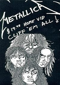 Metallica Cliff 'Em All album cover