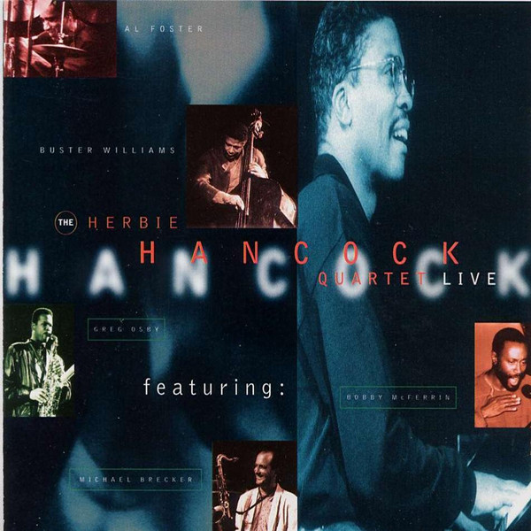 Herbie Hancock Quartet Live album cover