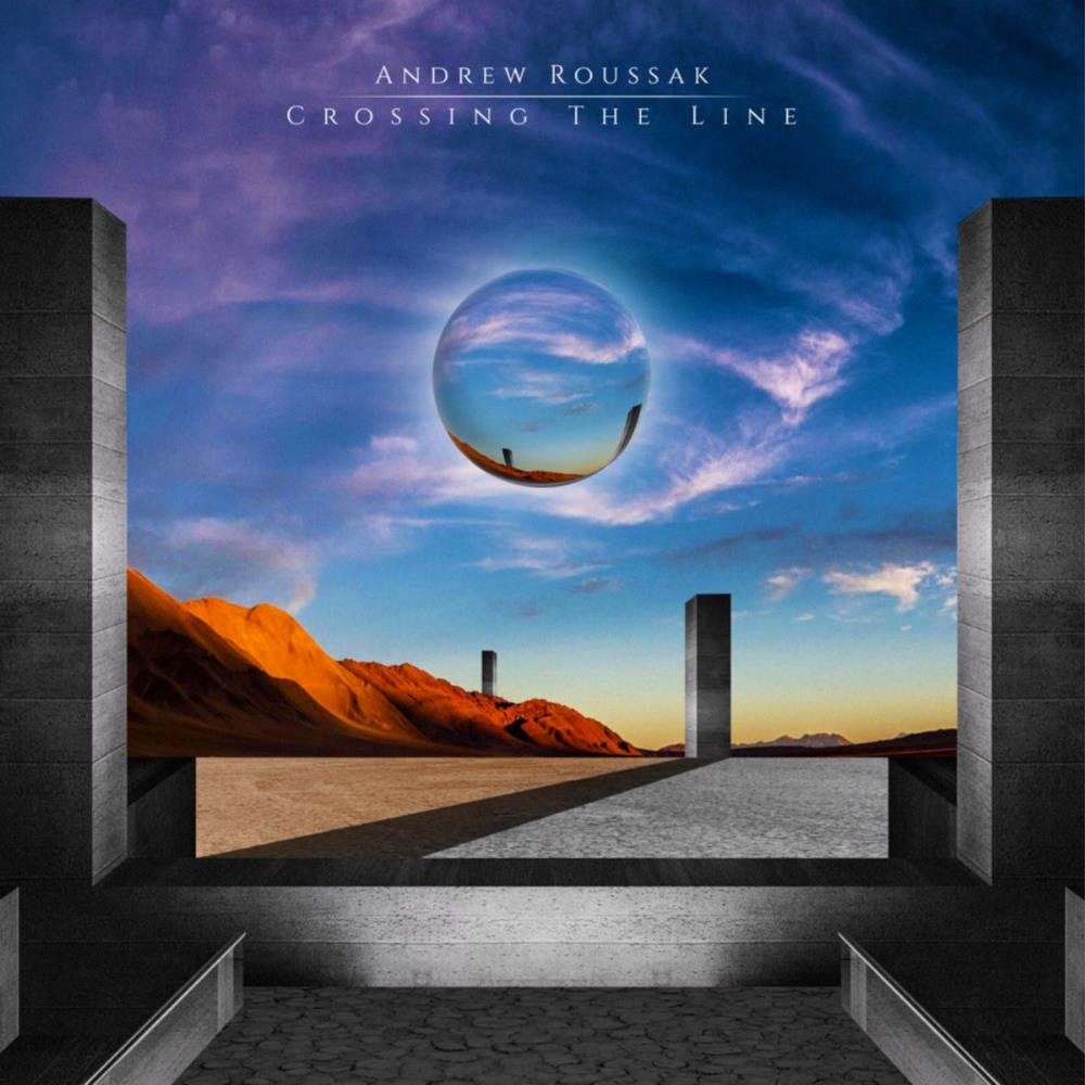 Andrew Roussak - Crossing the Line CD (album) cover