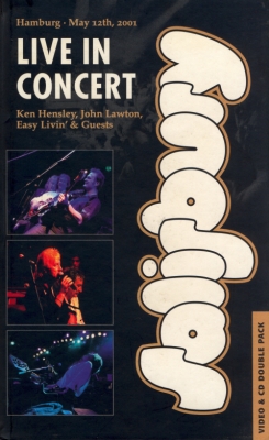 Ken Hensley The Hensley | Lawton Band. Salisbury Live In Concert (VHS + CD) album cover
