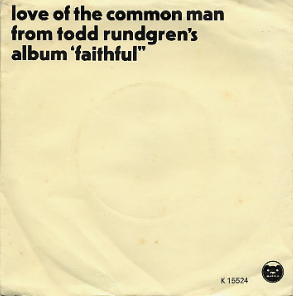 Todd Rundgren - Love of the Common Man CD (album) cover