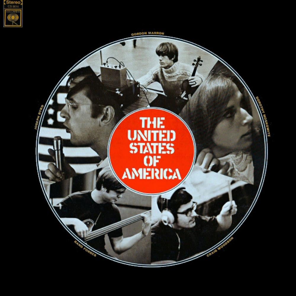 The United States Of America - The United States Of America CD (album) cover