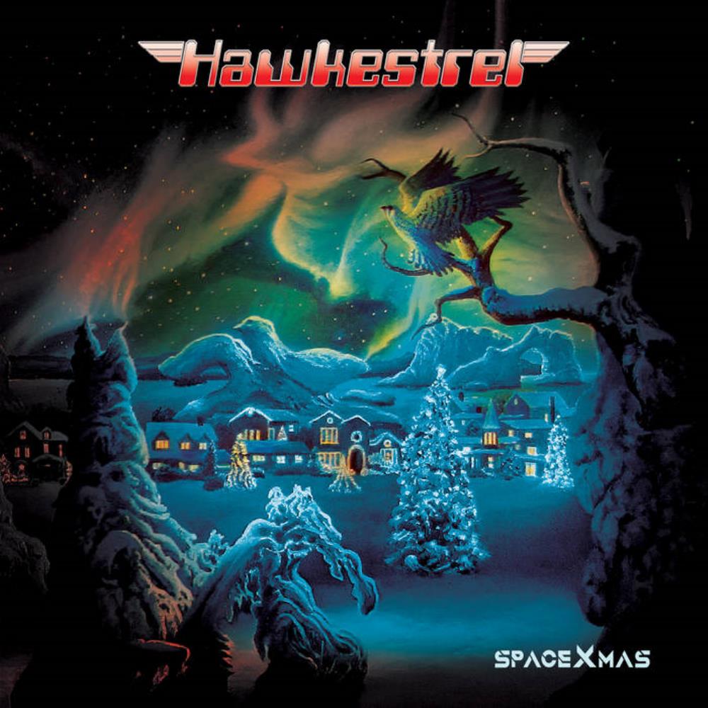 Alan Davey Hawkestrel: spaceXmas album cover