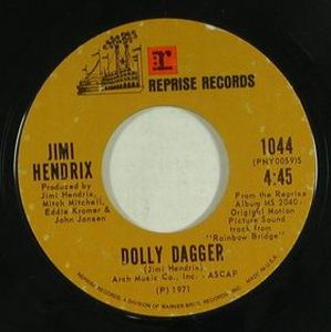 Jimi Hendrix Dolly Dagger album cover
