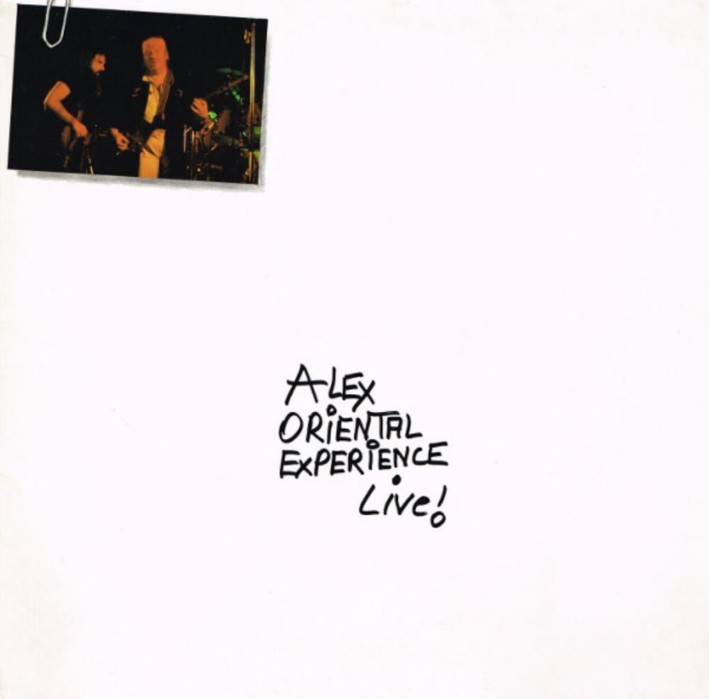 Alex Oriental Experience - Live! CD (album) cover
