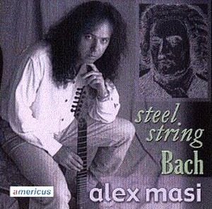 Alex Masi Steel String Bach album cover