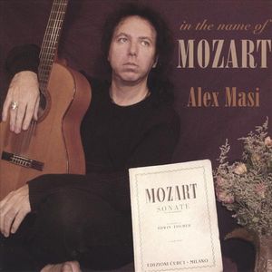 Alex Masi In The name Of Mozart album cover