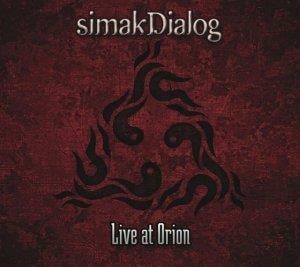 simakDialog - Live at Orion CD (album) cover