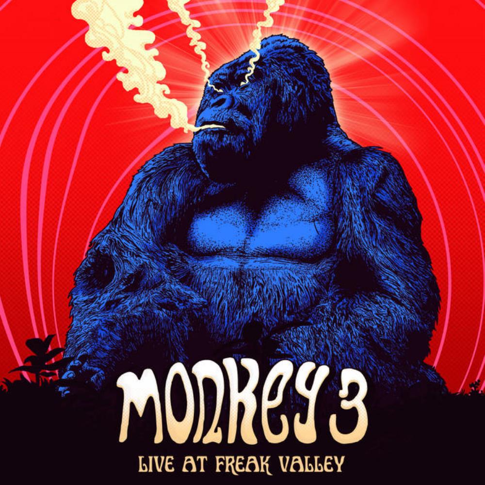 Monkey3 - Live at Freak Valley CD (album) cover