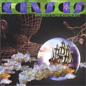 Kansas King Biscuit Flower Hour Presents Kansas (1989) album cover