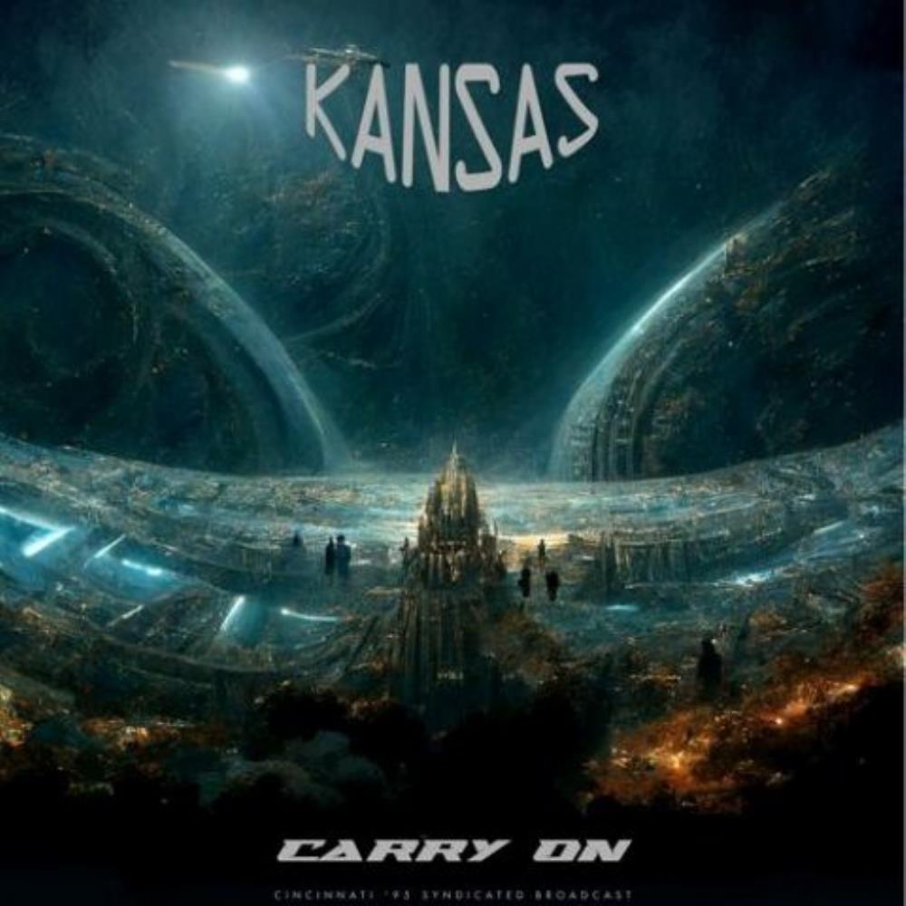 Kansas - Carry On - Cincinnati '95 Syndicated Broadcast CD (album) cover