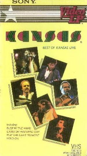 Kansas - Best of Kansas Live (VHS) [Aka: Live Confessions DVD] CD (album) cover