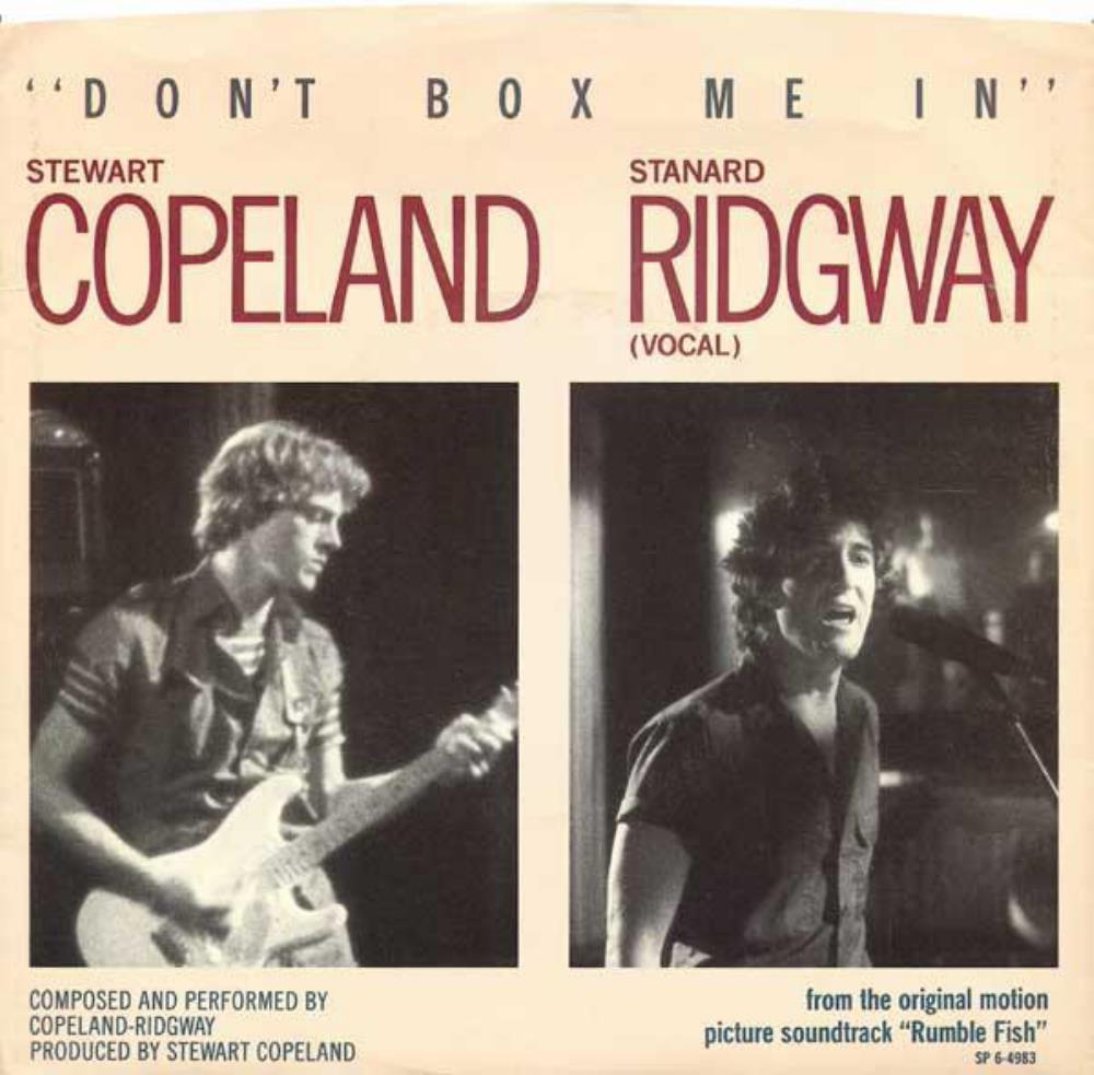 Stewart Copeland Don't Box Me In album cover