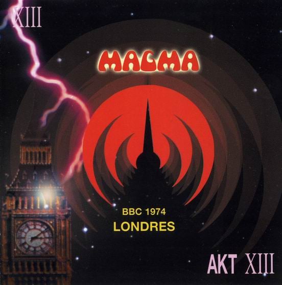 Magma BBC 1974 - Londres album cover