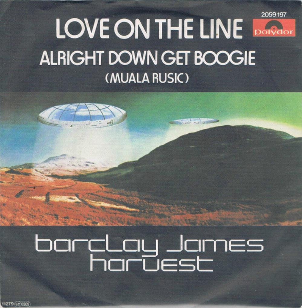 Barclay James  Harvest Love on the Line album cover