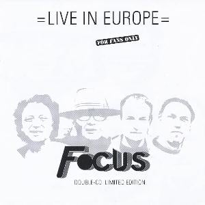 Focus - Live In Europe CD (album) cover