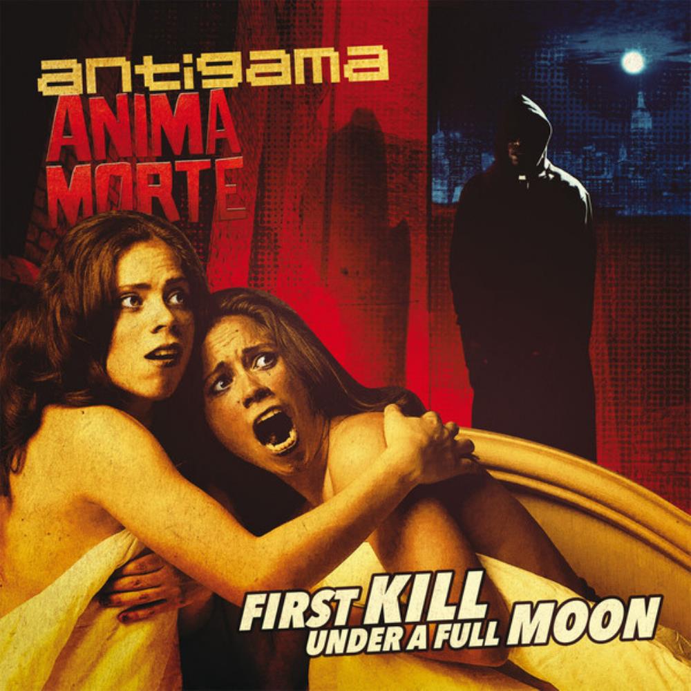 Anima Morte - Antigama/Anima Morte Split: First Kill Under a Full Moon CD (album) cover