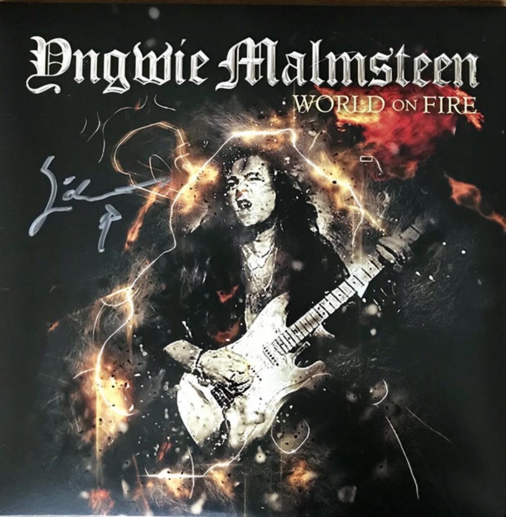 Yngwie Malmsteen World On Fire album cover