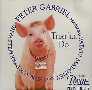 Peter Gabriel That'll Do album cover