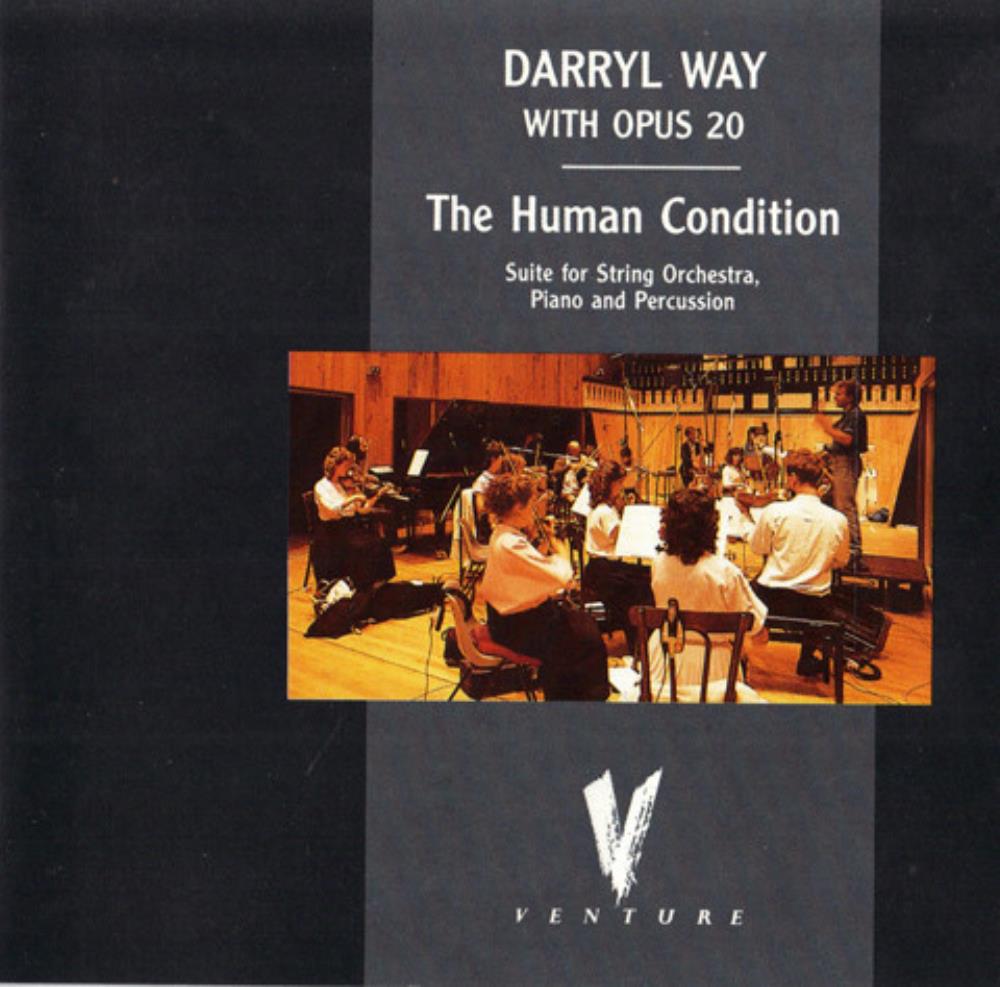 Darryl Way - Darryl Way & Opus 20: The Human Condition CD (album) cover