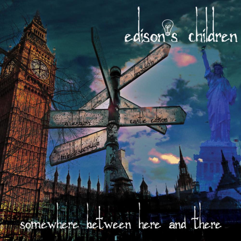 Edison's Children - Somewhere Between Here And There... CD (album) cover