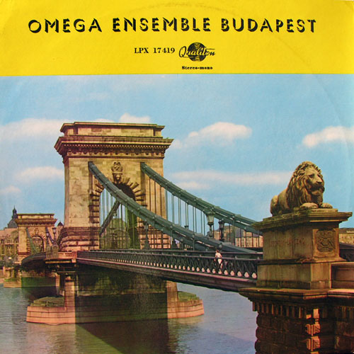 Omega Omega Ensemble Budapest album cover