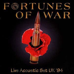 Fish - Fortunes of War - Live Acoustic Set UK '94  CD (album) cover