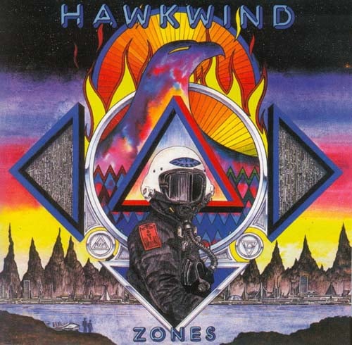 Hawkwind Zones album cover