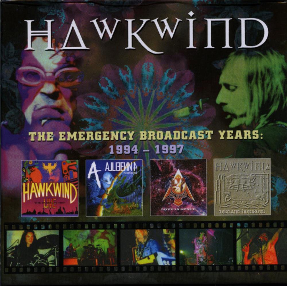 Hawkwind - The Emergency Broadcast Years: 1994-1997 CD (album) cover