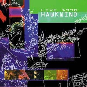 Hawkwind Live 1990 album cover