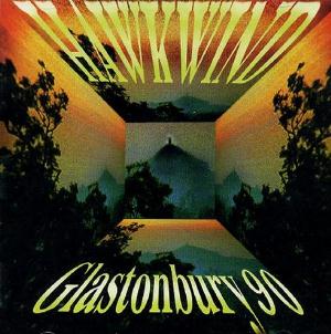 Hawkwind Live at Glastonbury 90 album cover