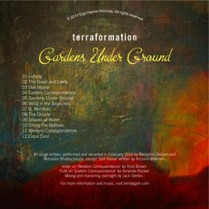 Terraformation - Gardens Under Ground CD (album) cover