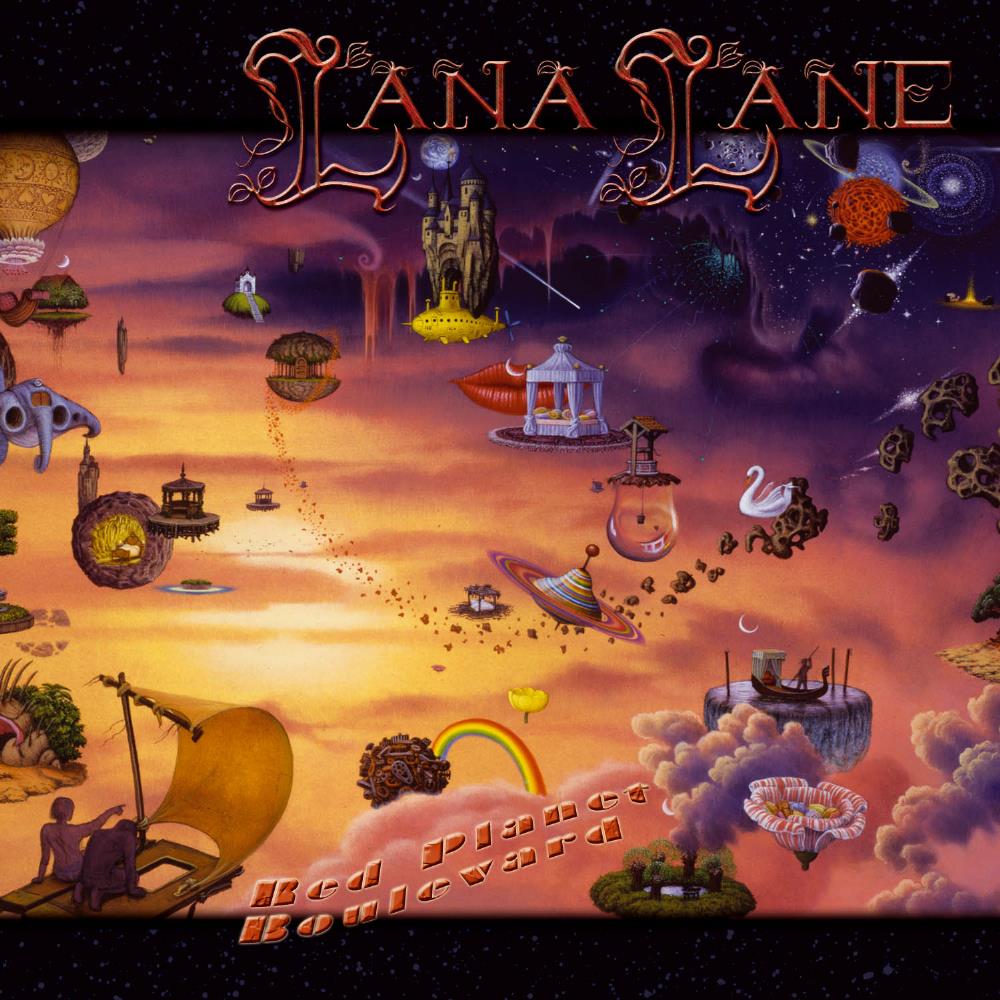 Lana Lane - Red Planet Boulevard CD (album) cover