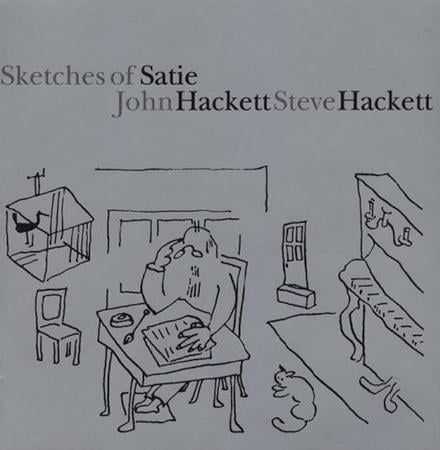 Steve Hackett - Sketches of Satie (with John Hackett) CD (album) cover