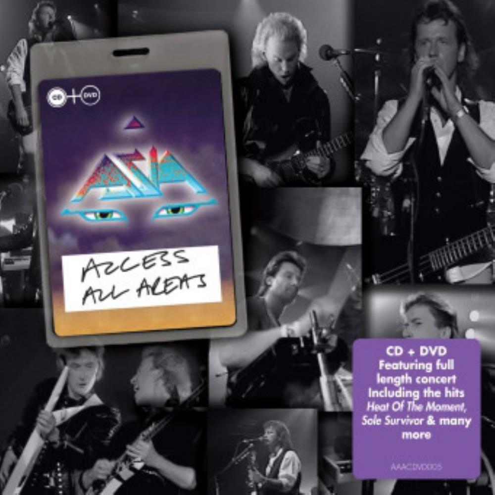 Asia - Access All Areas CD (album) cover