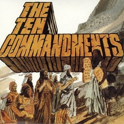 Salamander Ten Commandments album cover