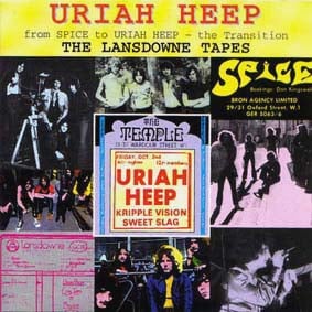 Uriah Heep The Lansdowne tapes album cover