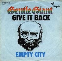 Gentle Giant Give It Back album cover