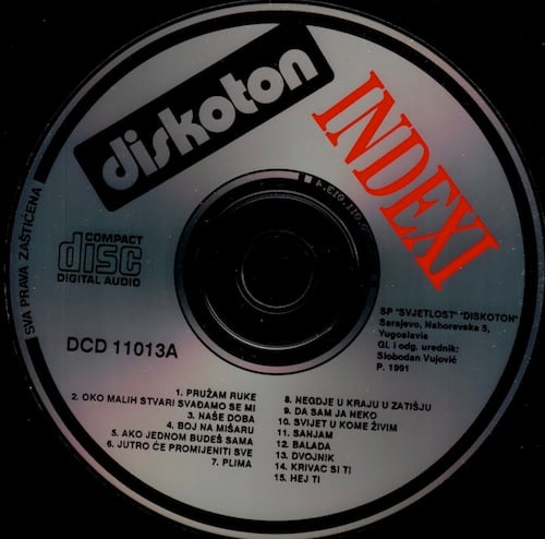 Indexi - Indexi (2CD) CD (album) cover