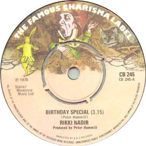 Peter Hammill Birthday Special / Shingle Song album cover