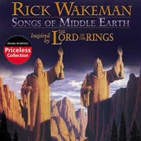 Rick Wakeman Songs of Middle Earth album cover