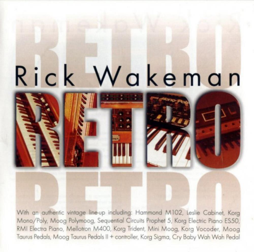 Rick Wakeman Retro album cover